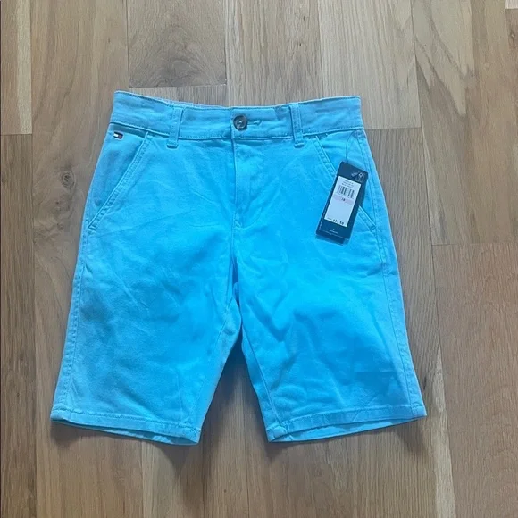 NWT Tommy Hilfiger Bright Blue Kids Shorts - Picture 1 of 5